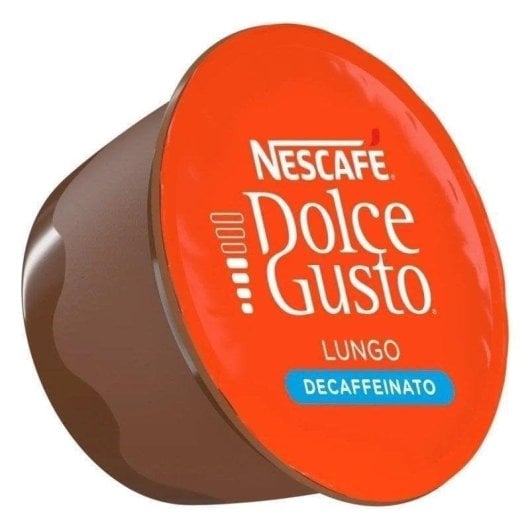 Cápsula de café Nescafé Dolce Gusto Caffe Lungo descafeinado Arabica intensidad 6/11