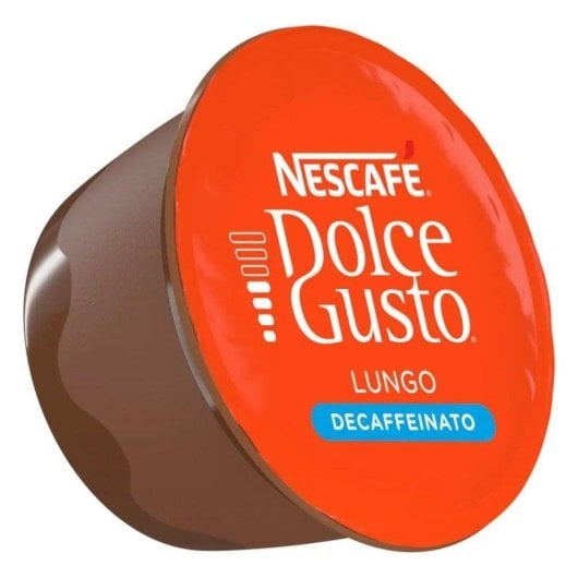 Cápsula de café Nescafe Dolce Gusto Caffe Lungo Descafeinado 16x7g Arábica Int. 6/11