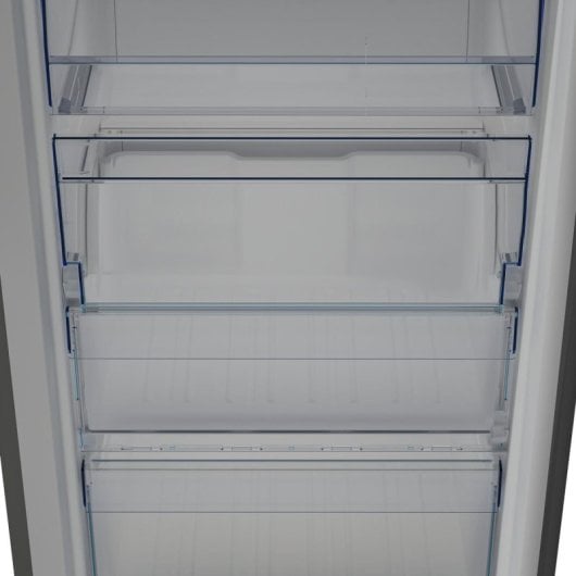 Congelador vertical Beko RFNE290L41GN 256L E Gris Fast Freeze