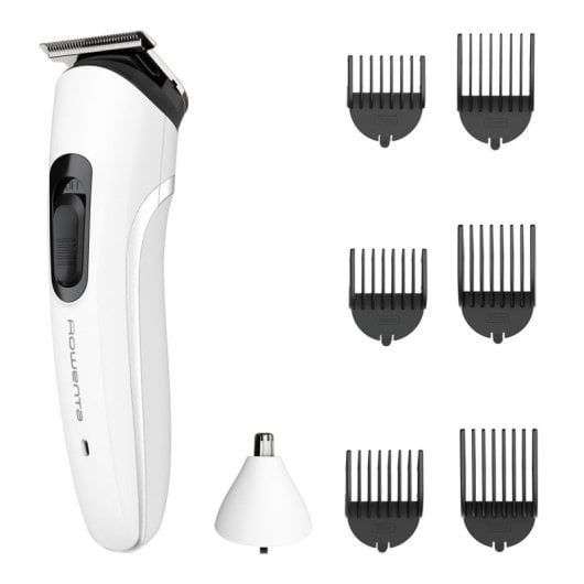 Cortapelos Rowenta TN8934 Autoafilable Inalámbrico Negro Blanco 60min Precisión