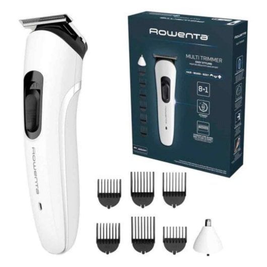 Cortapelos Rowenta TN8934 Autoafilable Inalámbrico Negro Blanco 60min Precisión