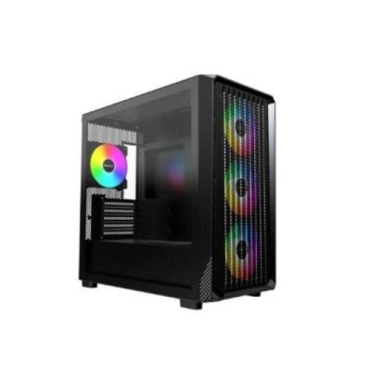 Torre MONTECH X5M Black ATX Gaming 4x120 mm aRGB Vidrio Templado USB-C