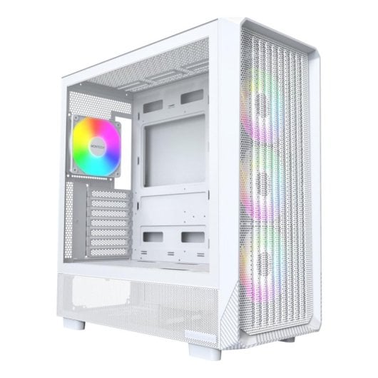 Torre Montech X5 White ATX ARGB 4x Ventiladores USB Type-C Gaming