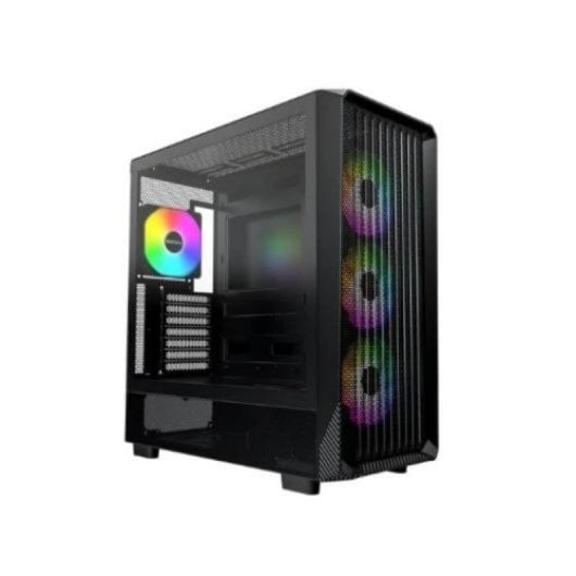 Torre Gaming Montech X5 Black ARGB ATX 3x140mm Ventiladores Vidrio Templado