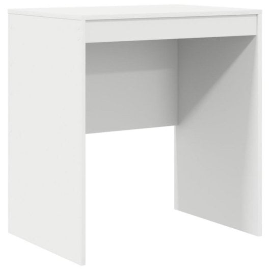 Escritorio vidaXL Madeira 6 Compartimentos 2 Cajones Blanco 76x70x50 cm
