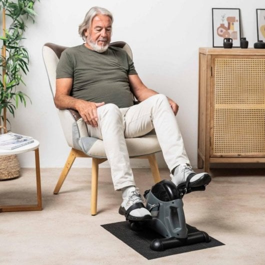 Pedaleador InnovaGoods Velora 2100 con Esterilla Antideslizante y Pantalla LCD