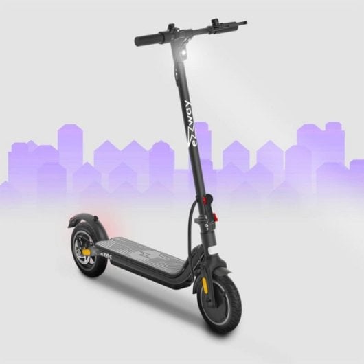 Elektroroller Ezway Ex85 Schwarz 20 km Reichweite 250W Scheibenbremse Komfortfederung