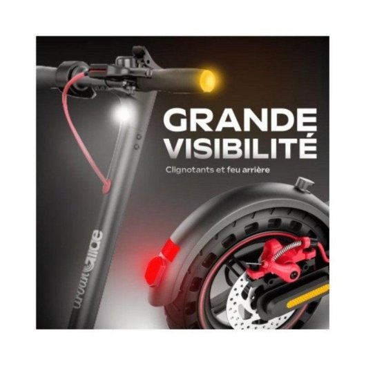 Elektroroller UrbanGlide 100 PRO 2 350W Reichweite 30km 10" Reifen Scheibenbremse Schwarz