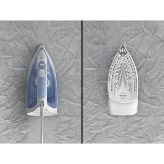 Plancha Tefal Virtuo 30 FV2C41E0 suela cerámica 2000 W 27 g/min azul/blanca