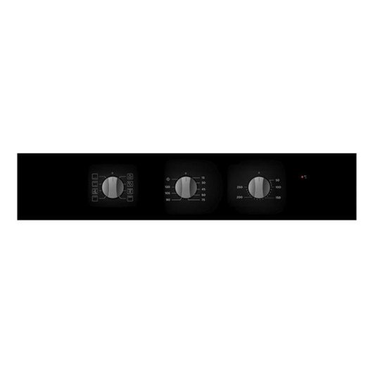 Horno eléctrico Brandt BOE5302XE 65 L negro y plata pirolítico integrado con ventilador