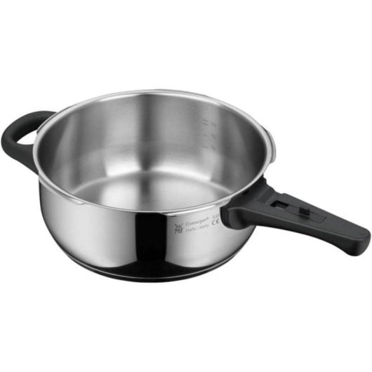 Pentola WMF 15.1200.1160 3 L 22 cm Acciaio inox/Nero per Ceramico, Elettrico, Gas, Induzione