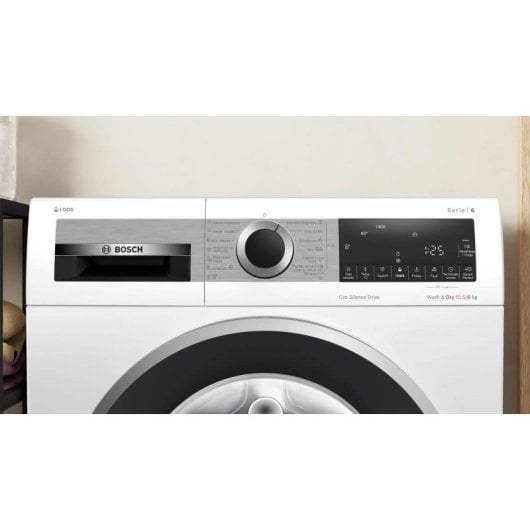 Lavasecadora Bosch 10,5kg A EcoSilence Drive WNG244A0ES com Auto Dry e Iron Assist