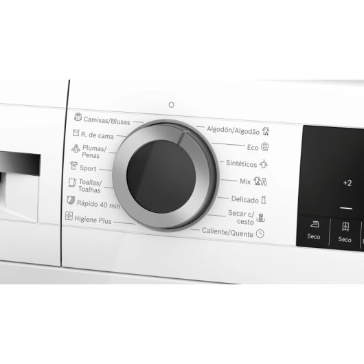 Secadora de bomba de calor Bosch Serie 6 WQG245D0ES 9 kg Clase C AutoDry y condensador autolimpiante