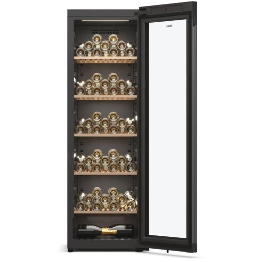 Vinoteca Haier Wine Bank 60 Serie 5 HWS247GEH1 247 Botellas 1 Zona LED Negro