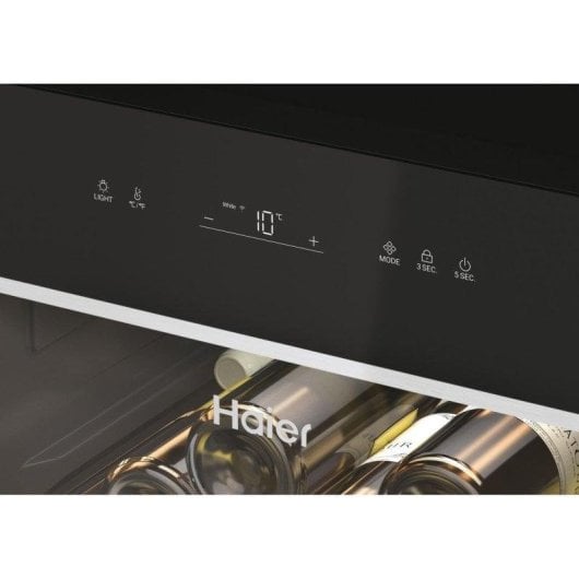 Vinoteca Haier Wine Bank 60 Serie 5 247 Botellas 1 Zona LED Negro