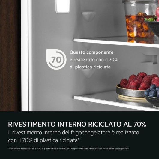 Frigorífico Combi AEG NSC7P751ES No Frost 188 cm 376 L E Blanco