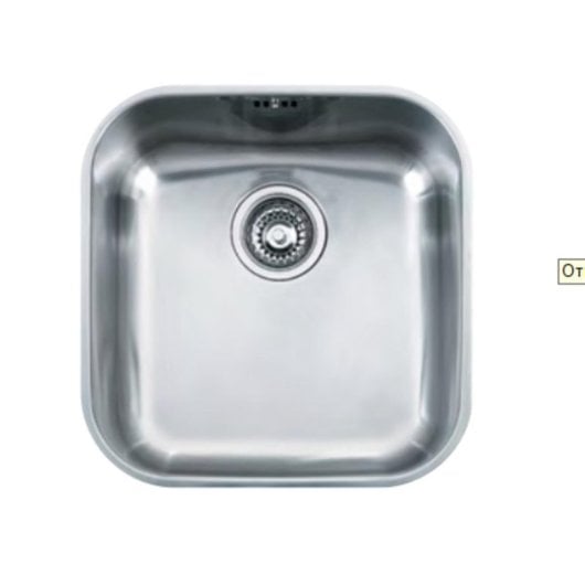 Fregadero Mepamsa 122.0667.807 Plaza Acero Inoxidable 1 Seno 400x400 mm