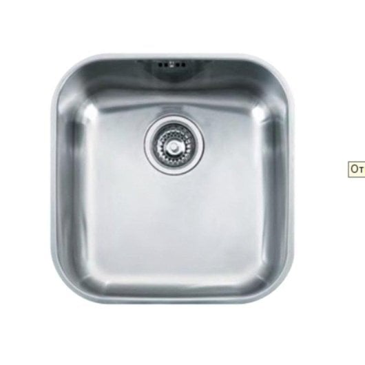 Lavello Mepamsa 122.0667.807 Plaza Acciaio Inox 1 Vasca 400x400 mm