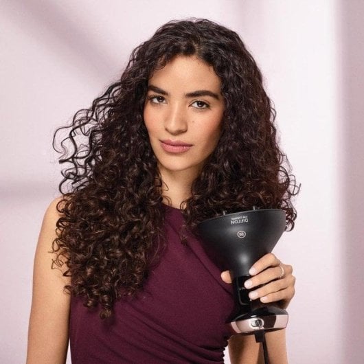 Secador de Cabelo com Difusor Iónico Bellissima Diffon Ion Ceramic 700W 2 Temperaturas 2 Velocidades Preto