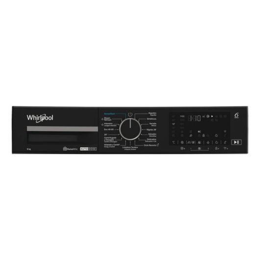 Lavadora Whirlpool WPM 911W ADS SPT Carga Frontal 9 kg 1400 rpm A Blanca WiFi Autodosificación