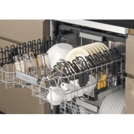 Lavavajillas Whirlpool W7F HS51 15 Servicios B con AquaStop y Display Digital