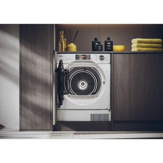 Secadora de bomba de calor Haier HDBI H7A2TBEX-S 7 kg Clase E conectividad WiFi e IA