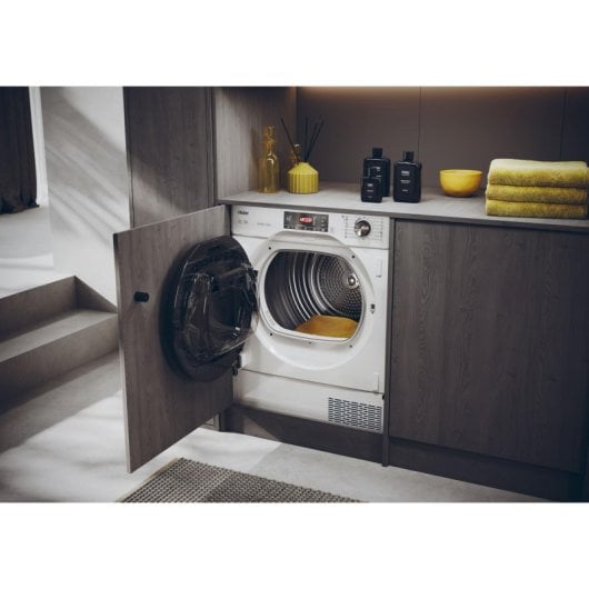 Secadora de bomba de calor Haier HDBI H7A2TBEX-S 7 kg Clase E conectividad WiFi e IA