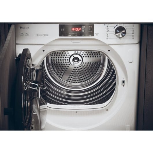 Secadora de bomba de calor Haier HDBI H7A2TBEX-S 7 kg Clase E conectividad WiFi e IA