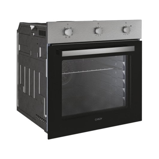 Horno eléctrico Candy FIDC X602/CA 65 L Inox con función pizza y eficiencia A+