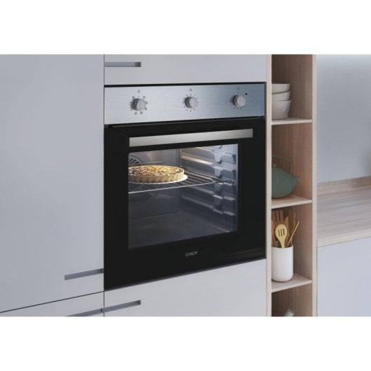 Horno eléctrico Candy FIDC X602/CA 65 L Inox con función pizza y eficiencia A+