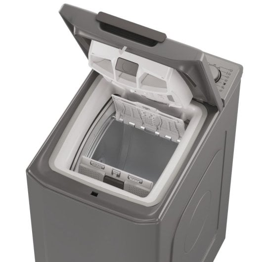 Lavadora Candy TCAS274TMR5-S Carga Superior 7 kg 1200 rpm A Antracita WiFi IA Motor Inverter