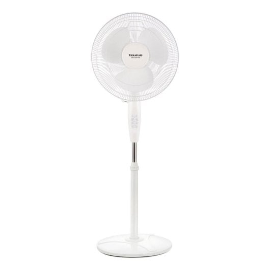 Ventilador Taurus Greco 16CR Pure Blanco 3 Velocidades Piso Altura Ajustable 40 cm