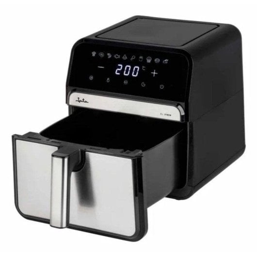 Fritadeira de Ar Jata JEFR1242 8L 2100W Dupla Resistência Painel Digital