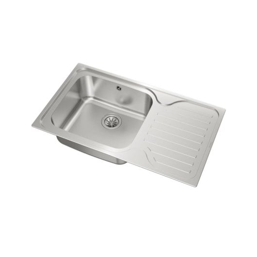 Fregadero Teka Classic Max 1C 1E acero inoxidable rectangular 1 seno 860x500 mm