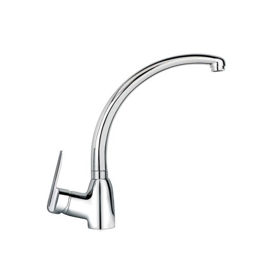 Grifo cocina Teka IN 914 caño giratorio cromo 24,8 cm anticalcáreo