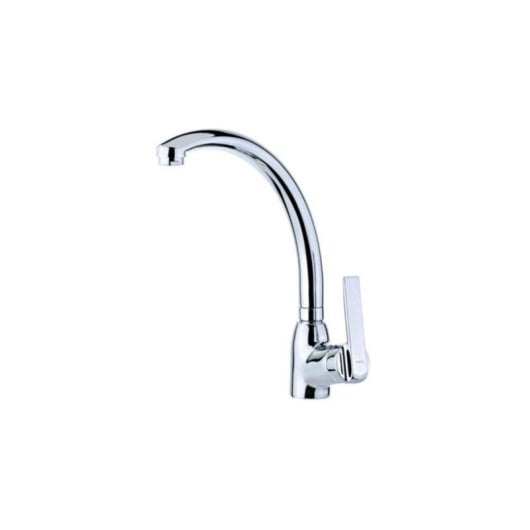 Grifo Cocina Teka IN 914 Cromo Hierro Fundido Caño Giratorio 3/8"