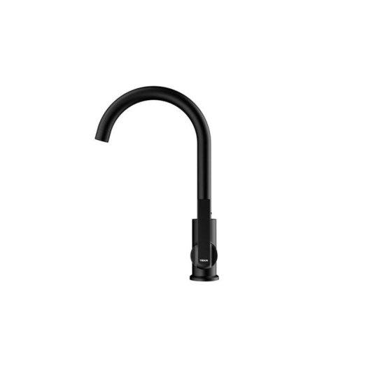 Grifo Teka IN 915 preto standard cano rotativo válvula cerâmica 33,5 cm