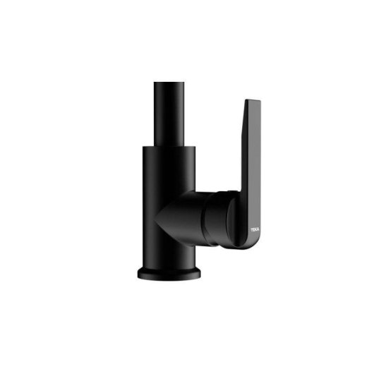 Grifo Teka IN 915 preto standard cano rotativo válvula cerâmica 33,5 cm