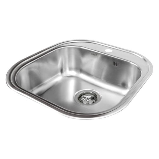 Fregadero Cata CS-1 Acero Inoxidable Rectangular 462 x 442 mm 1 seno