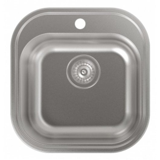 Fregadero Cata CS-1 Acero Inoxidable Rectangular 462 x 442 mm 1 seno