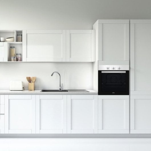 Horno eléctrico Edesa EOE-6020 X 72 L Negro Inox con AquaClean y convección