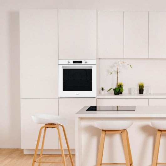 Horno eléctrico Edesa EOE-7050 FWH 80 L Blanco integrado con función de autolimpieza