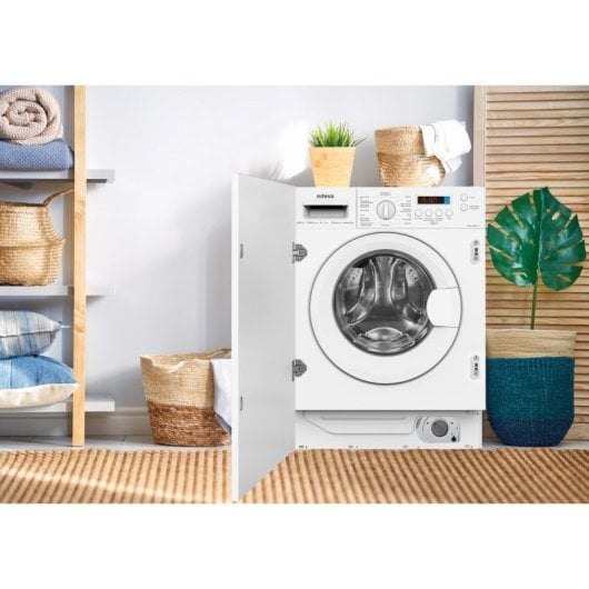 Lavasecadora Edesa EWS-8400 I integrada 1.400rpm 8kg/6kg  E/B Bloqueo Infantil