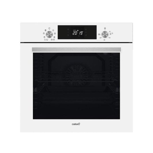 Horno Multifunción Cata MDS 8008 WH 80L 60cm Pirolítico A con Display Táctil Blanco