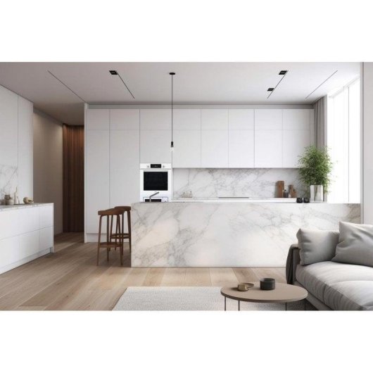 Horno Multifunción Cata MDS 8008 WH 80L 60cm Pirolítico A con Display Táctil Blanco