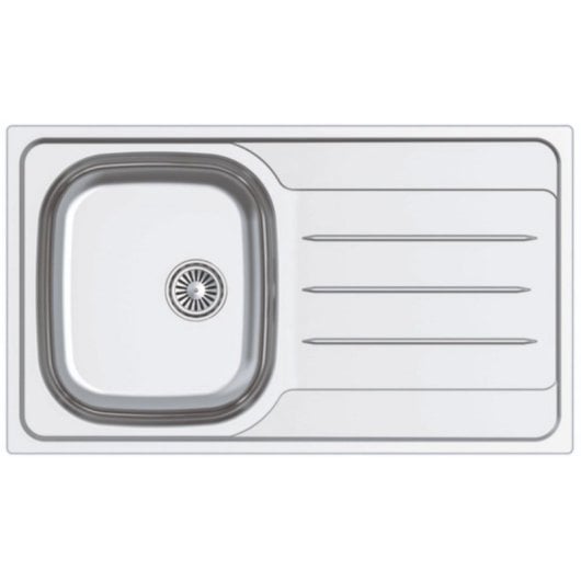 Fregadero CATA CDP-1 REV Acero Inoxidable 1 Seno Escurridor Derecho 860x500 mm