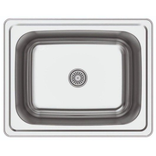 Fregadero Cata CSS60-1 Acero Inoxidable 636 x 504 mm Un Seno Encimera Plaza