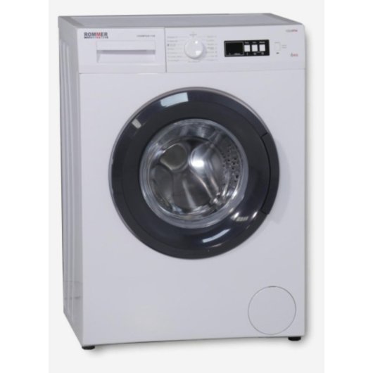 Lavatrice ROMMER Champion 1136 6 kg 1000 rpm Classe D Bianco Display LED Blocco bambini
