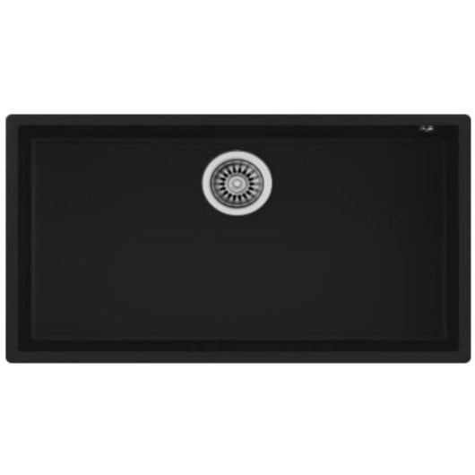Fregadero Teka Square 72.40 TG negro 1 seno Tegranite+ bajo encimera 720x400 mm