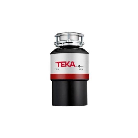 Spülabfallzerkleinerer für Spülbecken, Dauerbetrieb, 0,55 PS, 1725 U/min, 980 ml, Schwarz/Edelstahl
